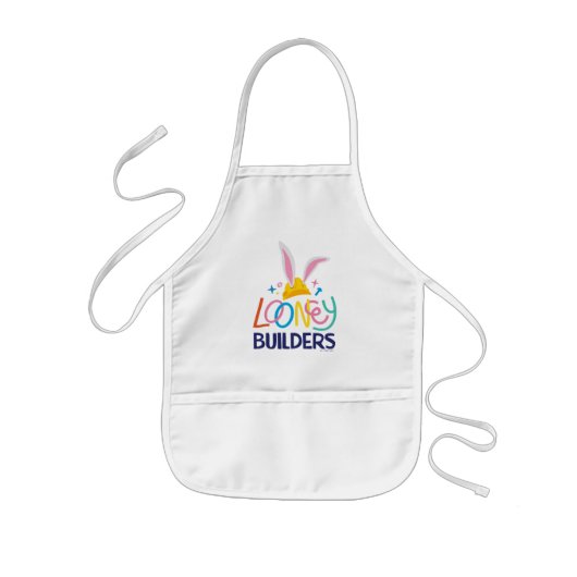 Tablier Enfant BUGS BUNNY BUILDERS™| Hard Hat Stacked Logo (Devant)