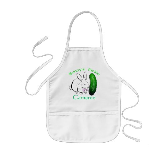 Tablier Enfant bunnyslogo2 copie, Cameron (Devant)