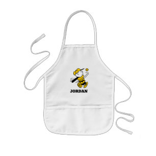 Tablier Enfant cacahuètes Charlie Brown à Bat