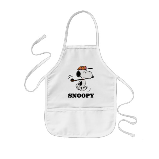 Tablier Enfant cacahuètes | Snoopy Golf Swing (Devant)