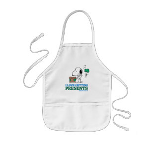 Tablier Enfant cacahuètes Snoopy I Love Obtenir des présentatio