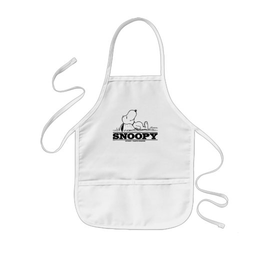 Tablier Enfant cacahuètes | Snoopy Reest Break (Devant)