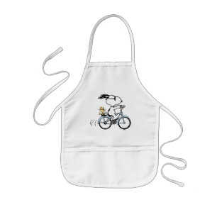 Tablier Enfant cacahuètes Vélo Snoopy & Woodstock