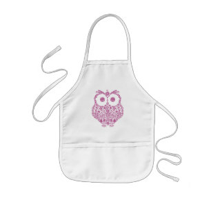 TABLIER ENFANT CADEAU MIGNON D'AMANTS DE HIBOU