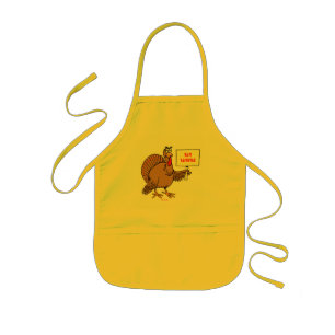 TABLIER ENFANT CADEAUX JUIFS DRÔLES DE THNAKSGIVUKKAH HANOUKKA