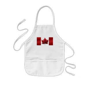 Tablier Enfant Canada Souvenir Apron Canada Maple Leaf Souvenir