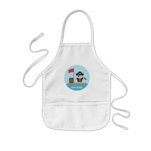 Tablier Enfant Capitaine Pirate Mignon Garçon Radeau Océan Person