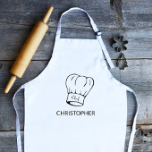 Tablier Enfant Casquette chef personnalisé