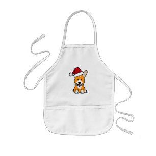 Tablier Enfant Casquette de Père Noël de Noël de Gallois de