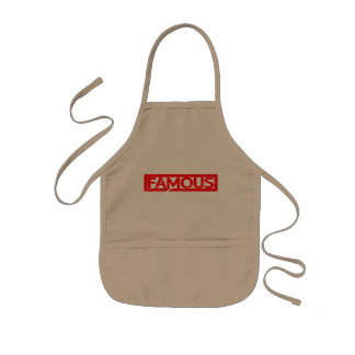 Tablier Enfant Célèbre Timbre