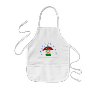 Tablier Enfant Champignon heureux