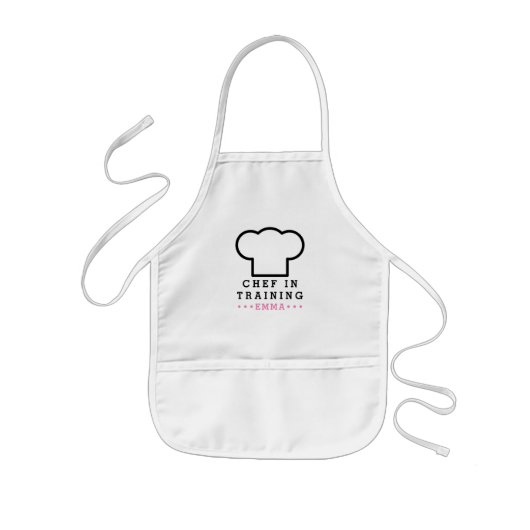 Tablier Enfant Chef spécialisé en formation (Devant)