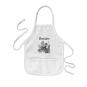 Tablier Enfant Chemise de l'art de l'enfant