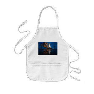 Tablier Enfant Ciel bleu pour le lancement de la navette spatiale