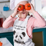 Tablier Enfant Citation Romantique Moderne Avec Panda Noir Et Bla<br><div class="desc">Citation Romantique Moderne Avec Panda Noir Et Blanc</div>