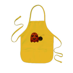 Tablier Enfant Coccinelle douce