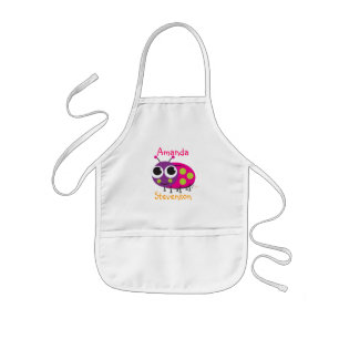 Tablier Enfant Coccinelle mignonne