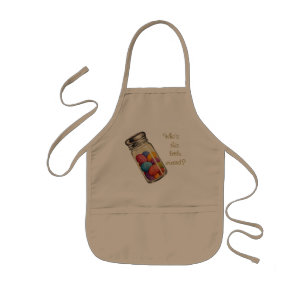 Tablier Enfant Colorful Cerveau Condiments Apron (Enfants)