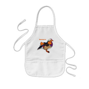 Tablier Enfant Colorful mandarin duck