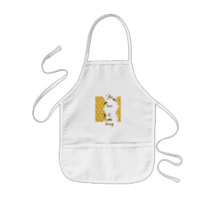 Tablier Enfant "Comme les abeilles vers le miel"