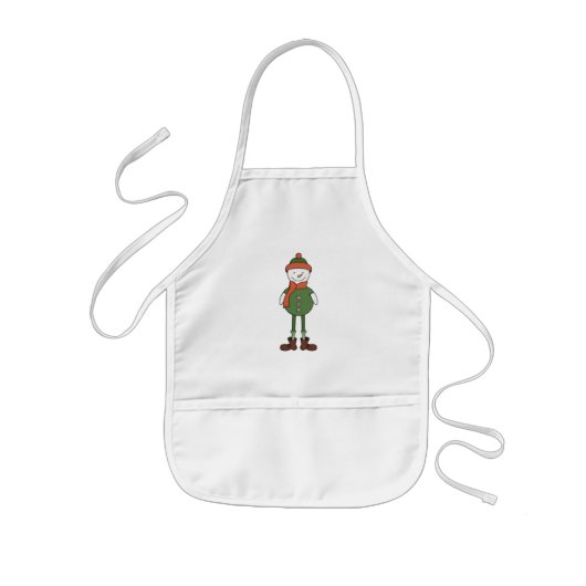 Tablier Enfant Cool Snowman (Devant)