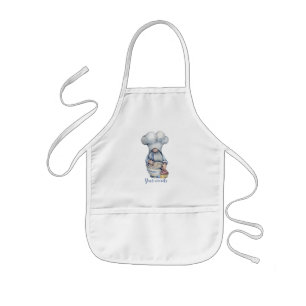 Tablier Enfant Créez votre propre Gnome Baker Cookies & Cupcake