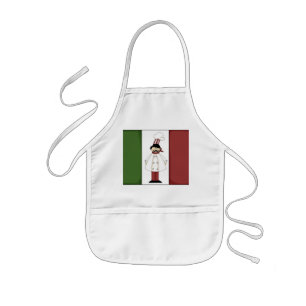Tablier Enfant Cuisine cuisinière italienne amusant tablier enfan
