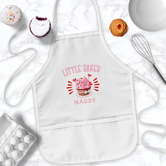 Tablier Enfant Cuisson personnalisée à gâteau Little Baker