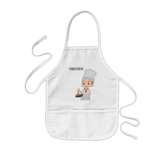 Tablier Enfant Cute Boy Chef (Devant)