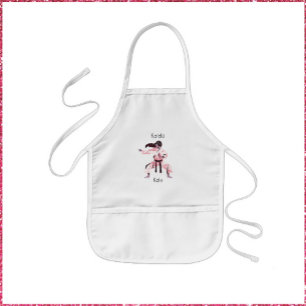 Tablier Enfant Cute Karate Girl Martial Arts