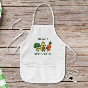 Tablier Enfant Cute Kawaii Amis de légumes