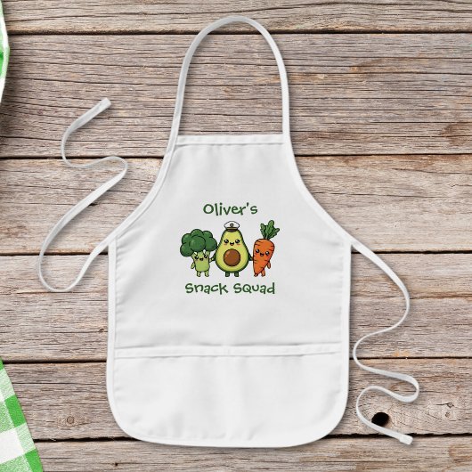 Tablier Enfant Cute Kawaii Amis de légumes
