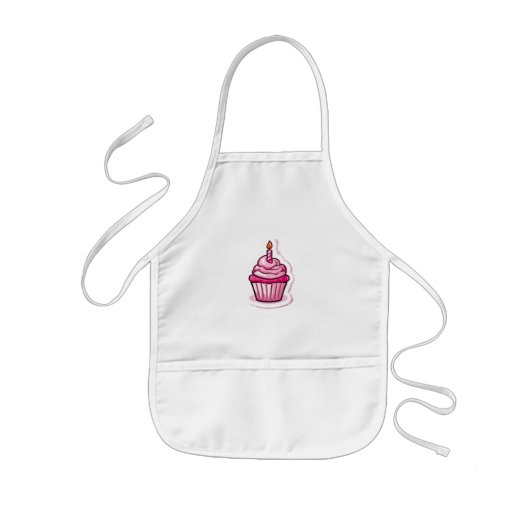 Tablier Enfant Cute Pink Cupcake Apron (Devant)