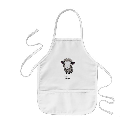 Tablier Enfant cute sheep (Devant)