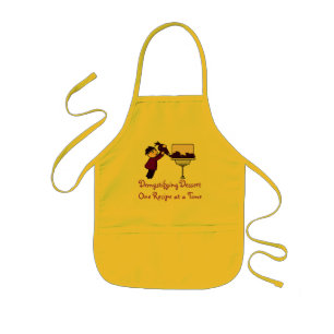 Tablier Enfant Démystifier et logo sur le tablier