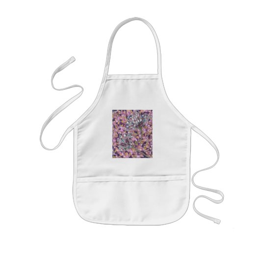 Tablier Enfant Deux fleurs (Devant)