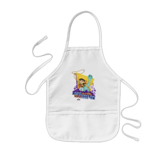 Tablier Enfant Dino Ranch | Min et Clover (Devant)
