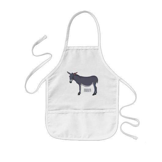 Tablier Enfant Donkey cartoon (Devant)