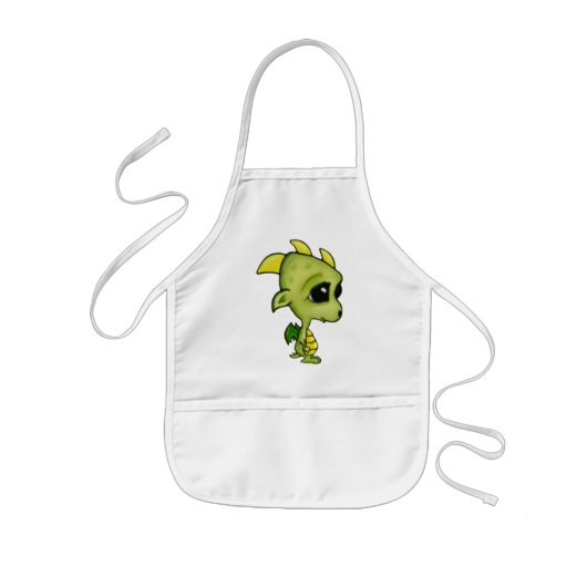 Tablier Enfant Dragon de bébé (Devant)