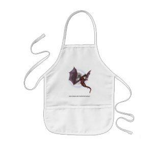 Tablier Enfant Dragon Rouge