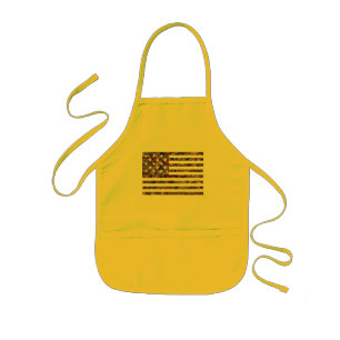 Tablier Enfant Drapeau américain 15 étoiles