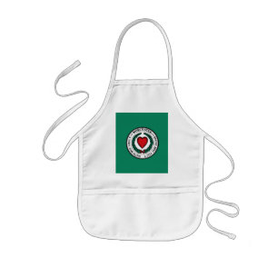 Tablier Enfant Drapeau de Worcester, Massachusetts