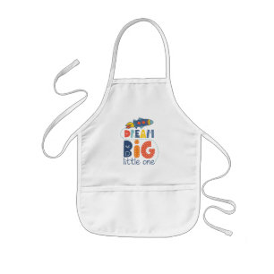 Tablier Enfant Dream Big Little One Rocket
