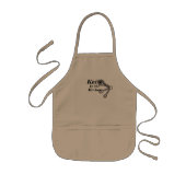 Tablier Enfant Enfants Apron AJOUTER VOTRE NOM Garçon ou fille Ch (Devant)
