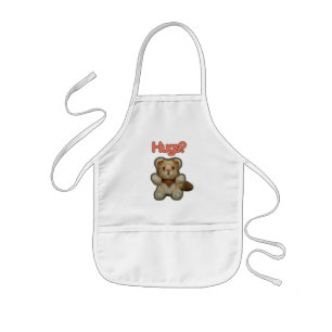Tablier Enfant Étreintes mignonnes de lion