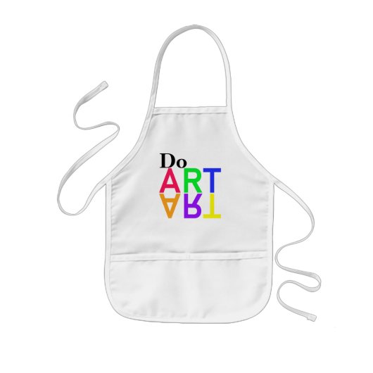 TABLIER ENFANT FAIRE "ART" (Devant)