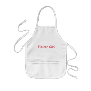 Tablier Enfant Fleur Girl
