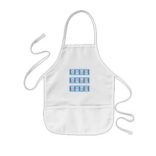 Tablier Enfant Fleurs d'hiver