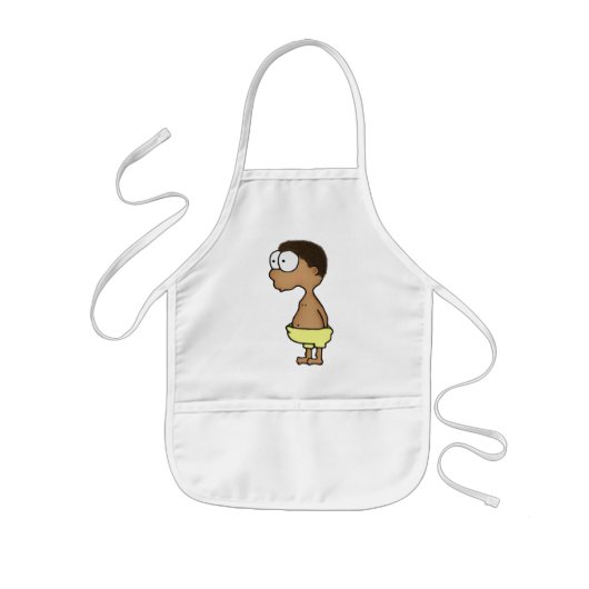Tablier Enfant Garçon de couche-culotte (Devant)