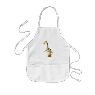 Tablier Enfant Girafe brillante